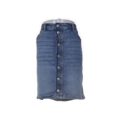 Spijkerrok (Blauw) van Denim Katoen, Elastaan