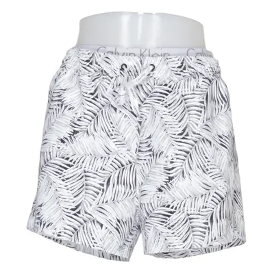 Badshorts (Vit, Svart) från Calvin Klein Swimwear Polyester