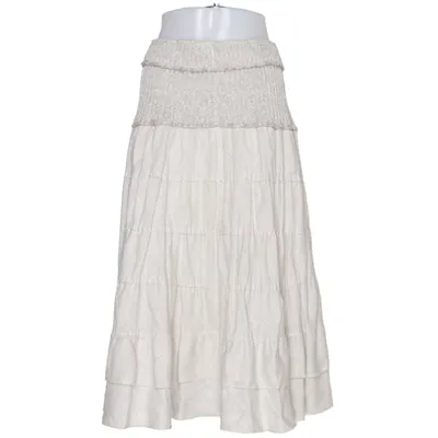 Maxirock (Beige) von Maria Maruschka Leinen
