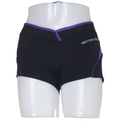 Sports shorts (Black, Purple) from Better Bodies Elastane, Polyamide
