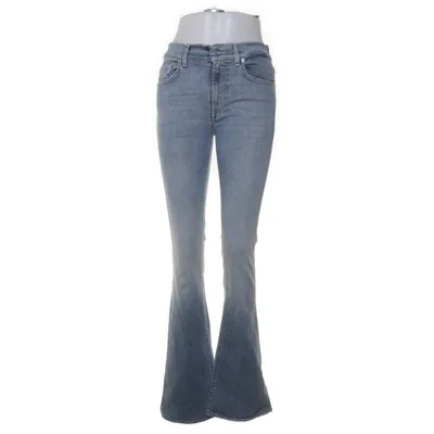 Spijkerbroek (Blauw) van 7 for All Mankind Katoen, Polyester