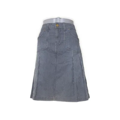 Denim skirt (Blue, White) from Flash Jeans Cotton, Elastane, Polyester