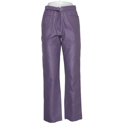 Leather pants (Purple) Leather, Polyester