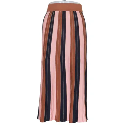 Långkjol (Rosa, Brun, Blå) från Foxiedox Viskos
