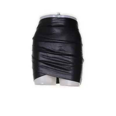 Skirt (Black) from Divided by H&M Polyester, Polyurethane