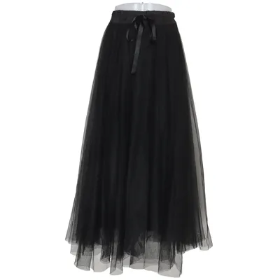 Tulle skirt (Black) from New Collection