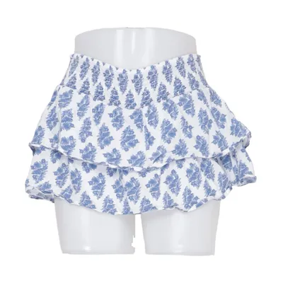 Rok (Blauw, Wit) van Brownie Katoen