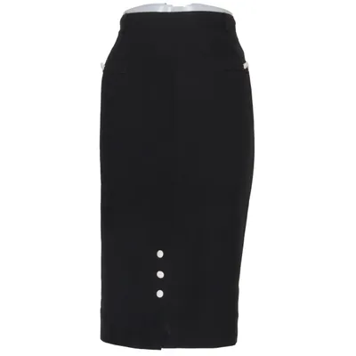 Jupe (Noir) de Sixth Sense Lin, Polyester, Viscose