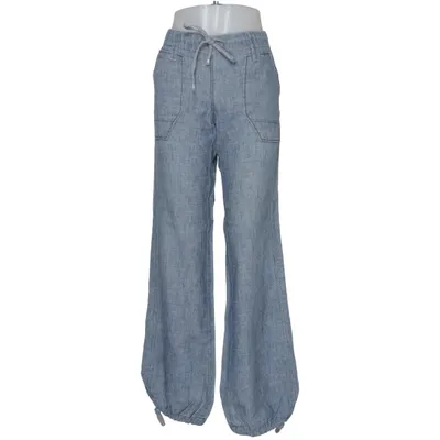 Byxor (Blå) från Ochirly Bomull, Linne, Polyester