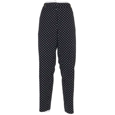 Pants (Black, White) from H&M Elastane, Polyester