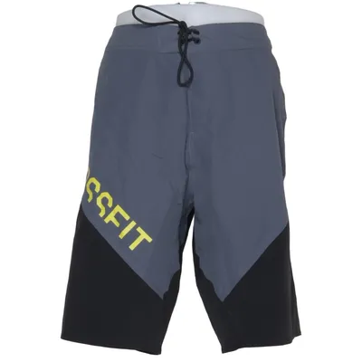 Trainingsshorts (Grijs, Zwart) van Reebok Crossfit Elastaan, Polyamide, Gerecycled polyester