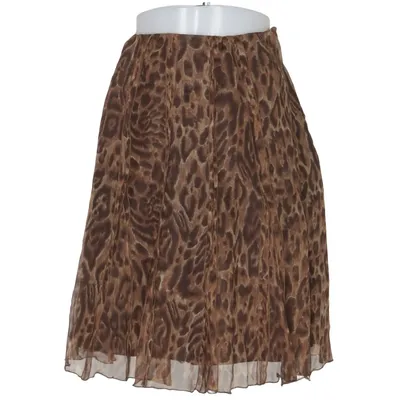 Skirt (Brown) from Yumi Mazao Silk