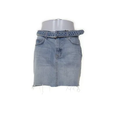 Jeanskjol (Blå) från Zara Basic Z1975 Denim Bomull