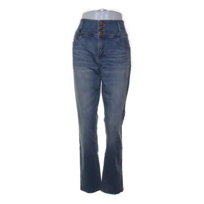 Spijkerbroek (Blauw) van Flash Jeans Katoen, Elastaan