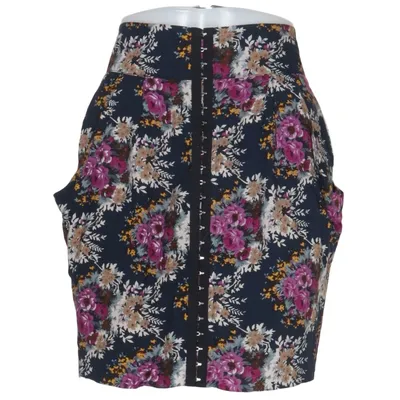 Skirt (Blue, Multicolored) from Rules by Mary Viscose