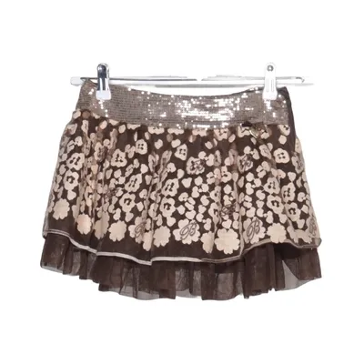Rock (Braun, Beige) von Miss Blumarine Polyamid, Polyester