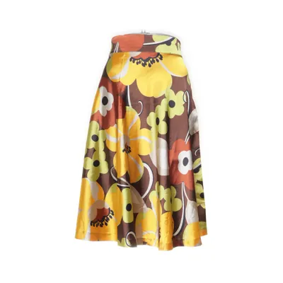 Kjol (Brun, Flerfärgad) från Ilse Jacobsen Hornbæk Elastan, Polyester