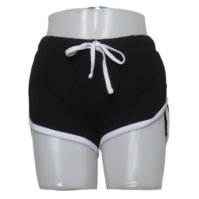 Short de sport (Noir, Blanc) de I Love NY Coton