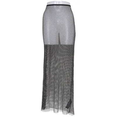 Maxi rok (Zwart) van Light Before Dark Polyester