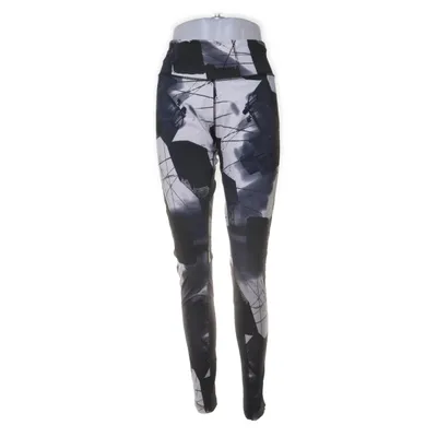 Träningstights (Svart, Vit) från DeVal Woman Polyester, Elastan