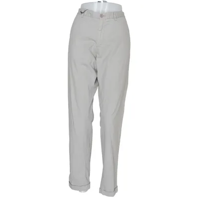 Chinos (Gray) from Massimo Dutti Cotton, Polyester