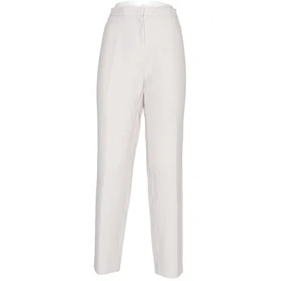 Kostuumbroek (Beige) van Hallhuber Donna Elastaan, Polyester, Viscose