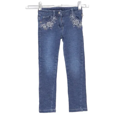 Jeans (Blue) from Pampolina Cotton, Elastane