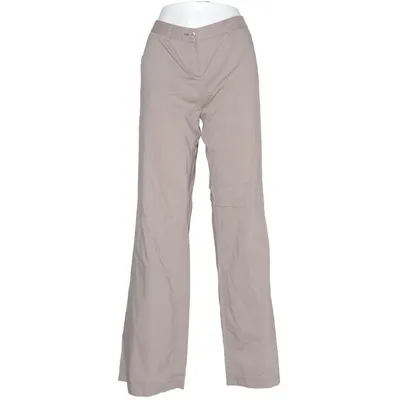 Pantalon patte d'éléphant (Beige) de Motivi Coton, Élasthane, Polyamide