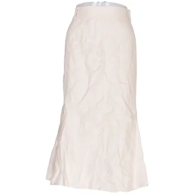 Skirt (Beige) from Anne Weyburn Cotton, Linen