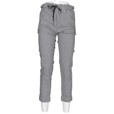 Pantalon (Noir, Blanc) de Champion's League Élasthane, Polyamide, Viscose