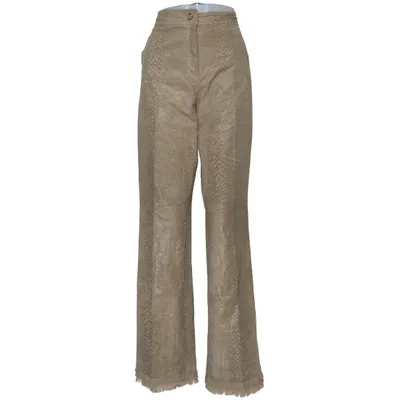 Leather pants (Beige) from Apriori Leather