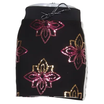 Rock (Schwarz, Pink, Gold) von John Richmond Baumwolle, Elasthan, Polyester, Viskose