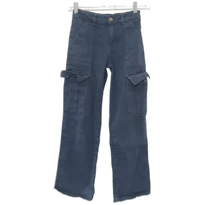 Cargo pants (Blue) from Blue Blue Cotton, Elastane