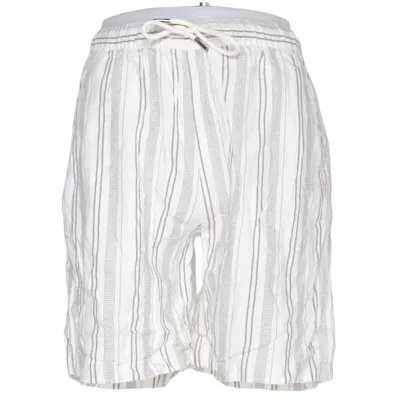 Pyjamasshorts (Vit, Beige) från Denim Project Linne, Viskos