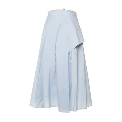 Långkjol (Blå) från Zara Basic Collection Bomull, Elastan
