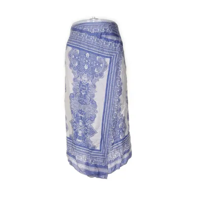 Omlottkjol (Blå, Vit) från H&M Trend Viskos