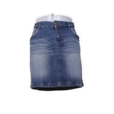Spijkerrok (Blauw) van Yessica by C&A Katoen, Elastaan