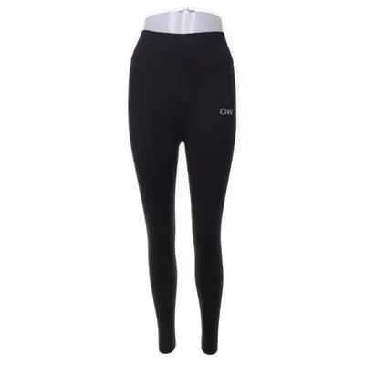 Sportleggings (Zwart) van ICIW Elastaan, Nylon