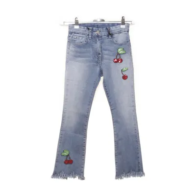 Spijkerbroek (Blauw) van Monnalisa Katoen, Elastaan, Polyester
