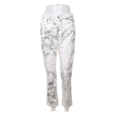 Jeans (Vit, Flerfärgad) från Para Mi Bomull, Elastan