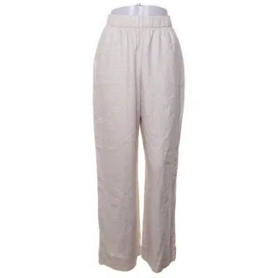 Palazzo pants (Beige) from Abercrombie & Fitch Linen, Viscose
