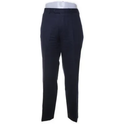 Kostuumbroek (Blauw) van Brooks Brothers Wol, Acetaat, Viscose