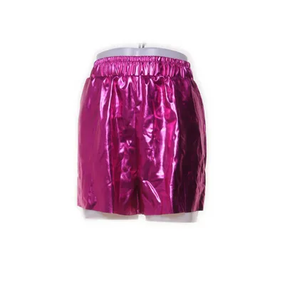 Shorts (Pink) from Mochy Polyurethane, Viscose