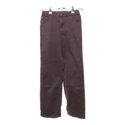 Jeans (Brun) från Lindex Bomull, Elastan