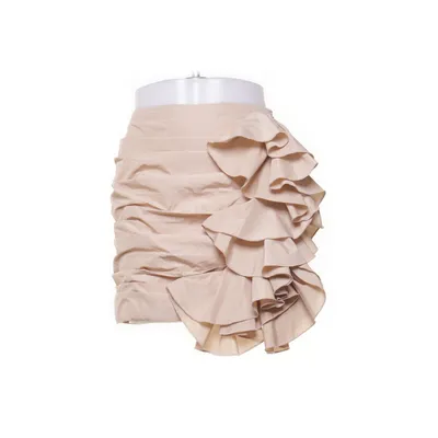 Rok (Beige) van H&M Conscious Collection Exclusive Polyester