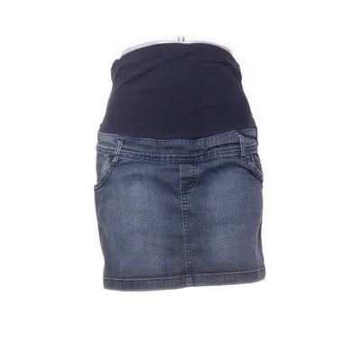 Maternity skirt (Blue) from Premaman Cotton, Elastane