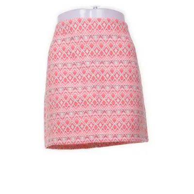Nederdel (Pink, Flerfarvet) fra New Look Bomuld, Elastan