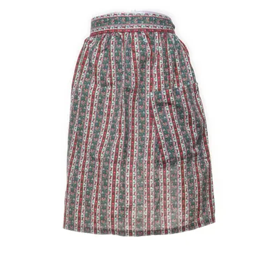 Förkläde (Grön, Flerfärgad)