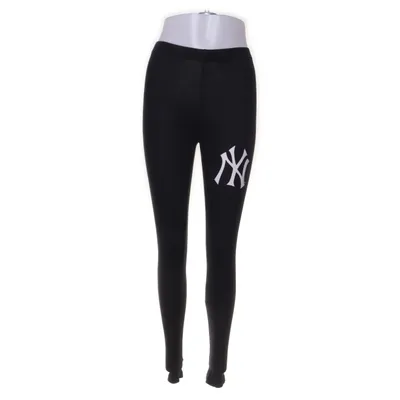 Leggings (Svart) från Majestic Athletic Elastan, Bomull