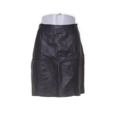 Leren rok (Zwart) van Jofama Leer, Polyester